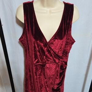 Halcyeen Women's Sleeveless Velvet Cocktail Dresses